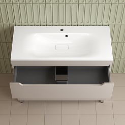 Style Line Тумба с раковиной Остин 100 крем – фотография-6